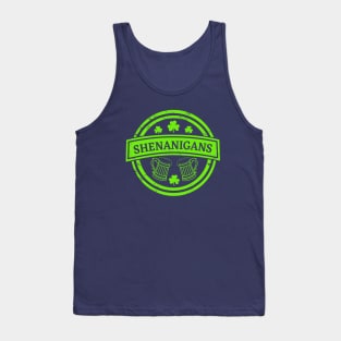 Shenanigans St Patty's Day Drinking Shirt Tank Top